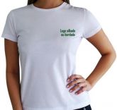 BABY LOOK BRANCA FEMININA COM ESTAMPA